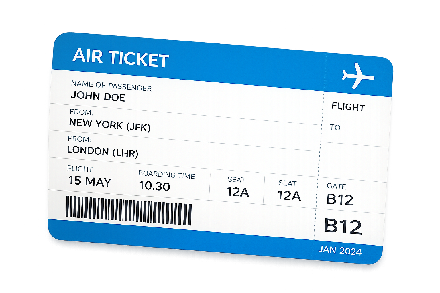 Air Ticket Booking